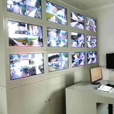 Industrial display application campus monitoring management