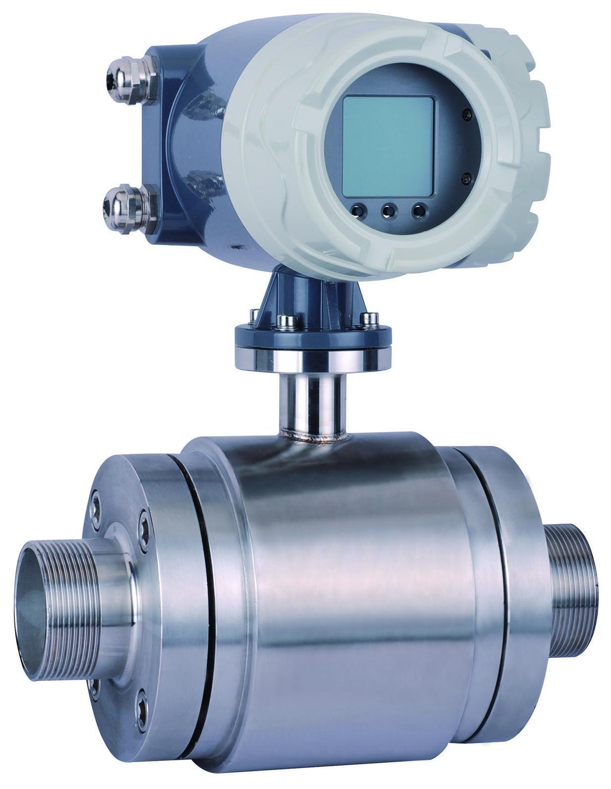 Industrial display application flow meter