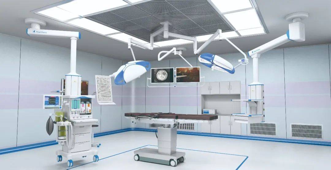 Medical display application operating room